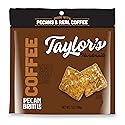 Taylor's Handmade Coffee Pecan Brittle, Made with Pecans & Real Coffee, 7 oz, 3 Pack