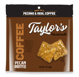 Taylor's Handmade Coffee Pecan Brittle, Made with Pecans & Real Coffee, 7 oz, 3 Pack