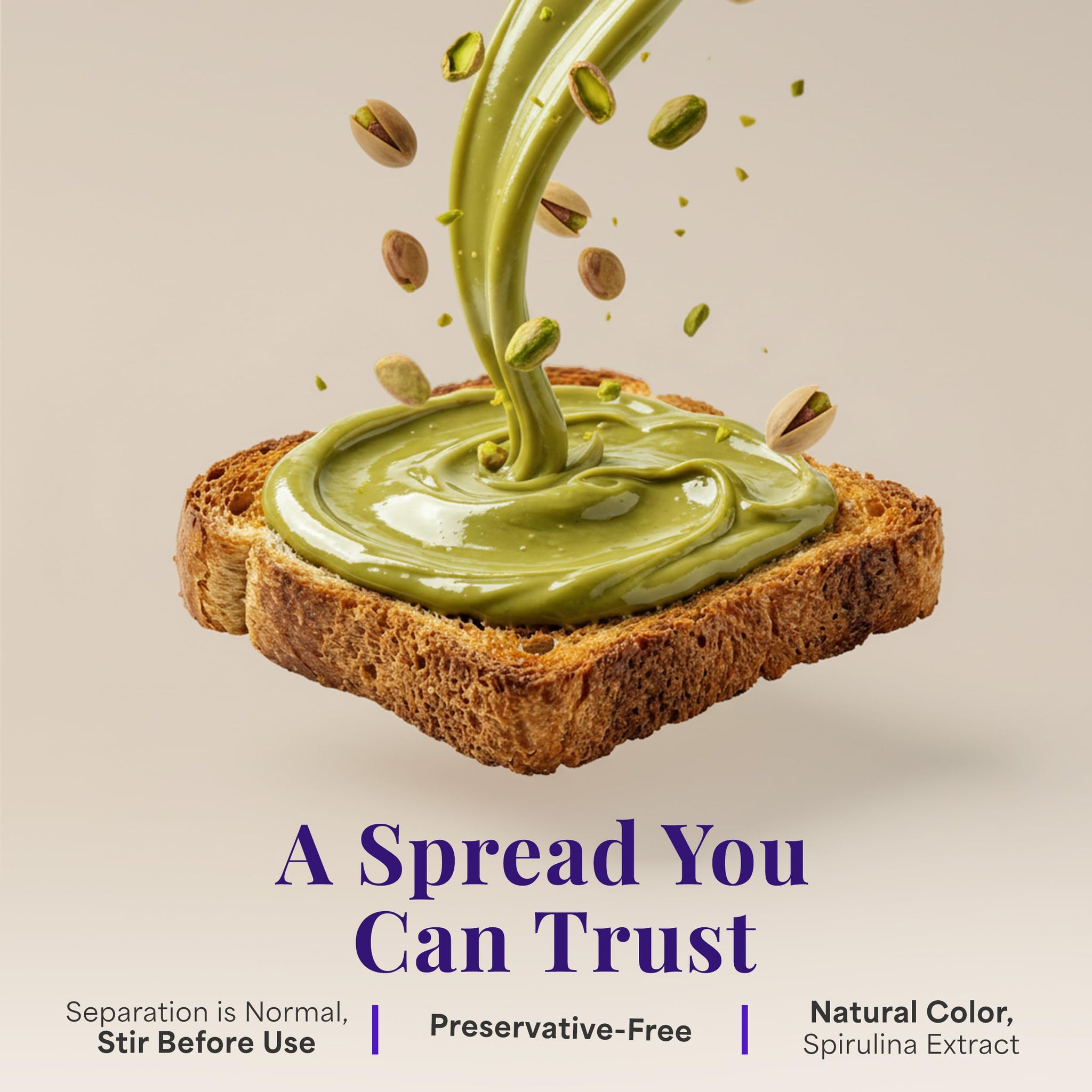 CAMPO D'ORO Sicilian Pistachio Sweet Cream Spread, 22% Pistachios, Rich and Nutty Butter, 2.2 lbs (1 kg), Product of Sicily Italy