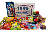 RETRO CANDY YUM ~ 1995 31st Birthday Nostalgic Candy Gift Basket Box 90s Assortment from Childhood Memories for 31 Year Old Woman or Man Born 1995 Jr
