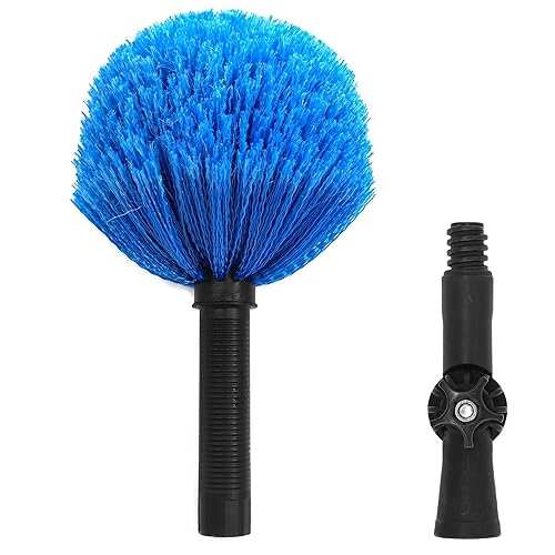 Twist-On Cobweb Duster Head, Soft Bristles Spider Web Duster Brush, Fits Standard 3/4 inch Threaded Poles