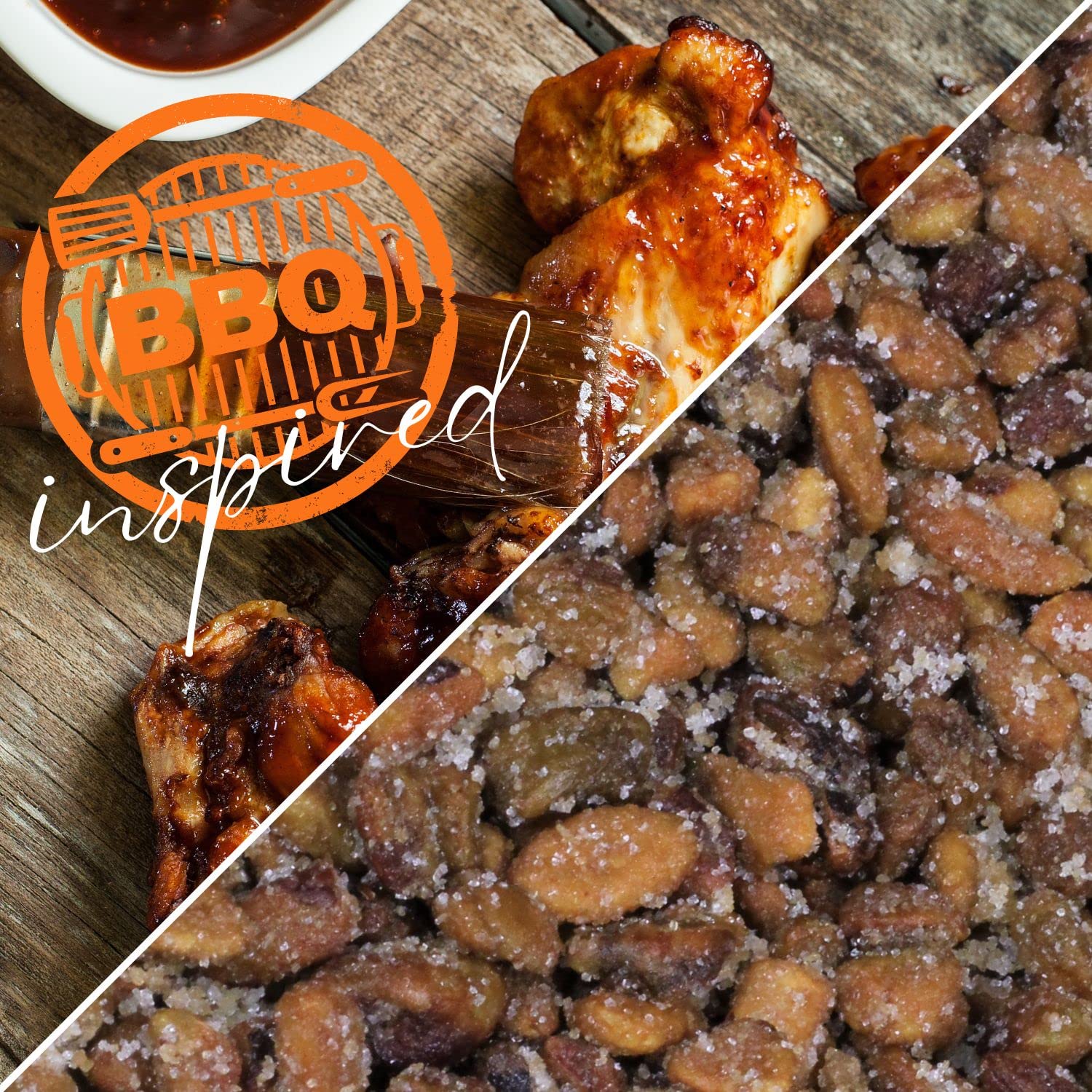 BBQ Honey Roasted Pistachio (Shelled, No Shell) by It's Delish, 12 Oz Bulk | Gourmet Pistachio (Shelled, No Shell) in Honey Sugar Coating and Barbecue
