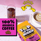 Top of the Mornin’ Twilight Ground Coffee By Jacksepticeye | Organic Specialty Grade Medium Roast | Smooth Caramel and Chocolate Notes | Ethically