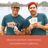 Dick Taylor Fleur De Sel 73% Dark Chocolate 3 Pack - California Chocolate - Premium, Organic, Craft, Artisanal, Direct Trade, Single Origin