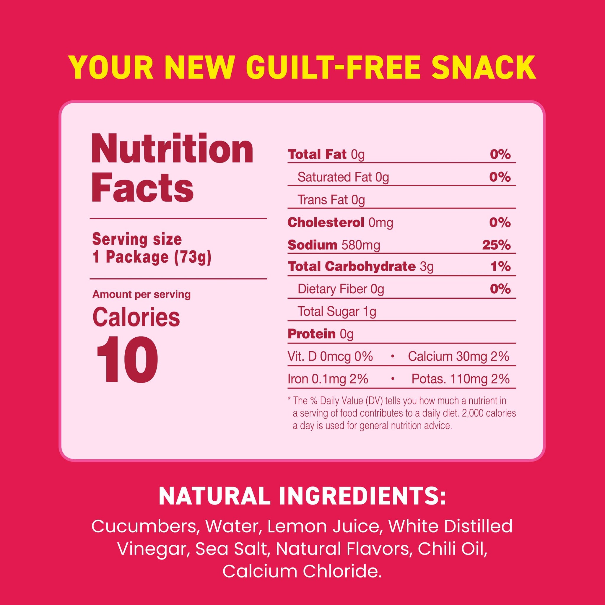 Freestyle Snacks Pickle Chip Snack Packs - Spicy Dill - All Natural, Fresh-Packed Deli-Style Pickles - Non-GMO, Kosher, Gluten-Free, Low Calorie