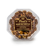 Western Nut Company Brittle Gift in 12oz Plastic Tray, Candy & Chocolate Gifts - Mixed Nut Brittle