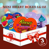 Valentine's Day Candy Gift Box Variety 3 Pack - Heart Shaped Chocolate Care Packages by Rebel Smuggling Galactic Emporium
