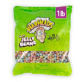 WARHEADS® Sour Jelly Beans Bulk Candy - Assorted Fruit Flavors (Black Cherry, Blue Raspberry, Green Apple, Lemon, Orange, Watermelon) - Sour Candy