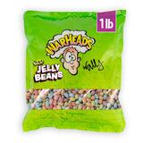 WARHEADS® Sour Jelly Beans Bulk Candy - Assorted Fruit Flavors (Black Cherry, Blue Raspberry, Green Apple, Lemon, Orange, Watermelon) - Sour Candy