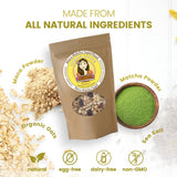 Urban Hippie Granola - Maca Matcha Superfood Granola, Non-Gmo, Non Dairy, No Sulphites or Soy, Healthy Granola, 300g