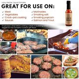 Lazy Kettle Brand All Natural Liquid Smoke | Perfect for Flavoring Meat | Hickory | Used to Flavor Beef Jerky, Steak, Fish, Cheese, Sauces and More |