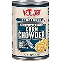 Snow's Condensed Corn Chowder, 15 oz Can - Creamy and Comforting Chowder with Corn, Spices and Hearty Potatoes