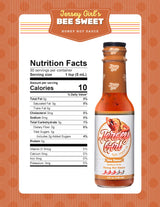Jersey Girl All Natural Hot Sauce (Hot Sauce Variety 4 Pack) Low Sodium Hot Sauce Set