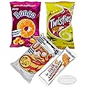 FIJI Snacks Favorites Variety Pack (Pack Of 4) Cheese Bongo, Cheese Twisties, UFO'S, Milk Arrowroot Biscuits FijiSnack.com