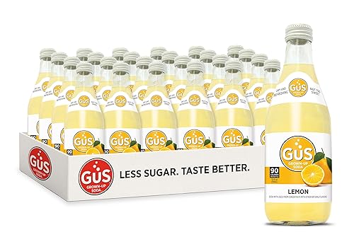 GuS Soda - Dry Meyer Lemon - 12 oz (24 Glass Bottles)