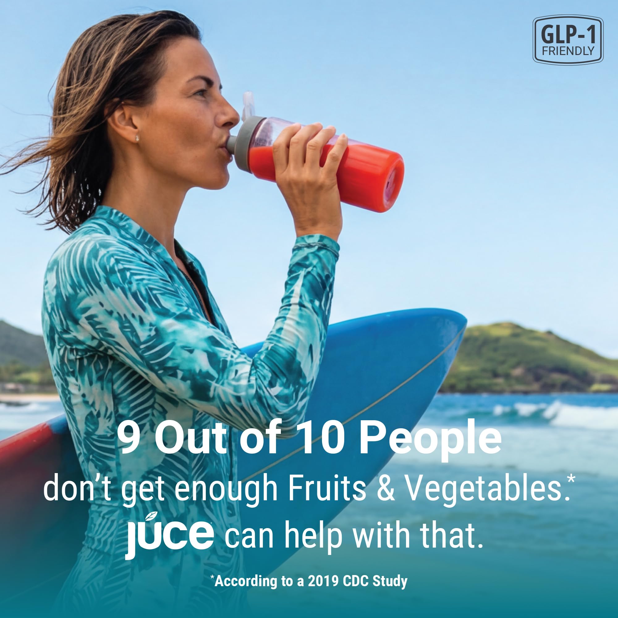Júce Hydrate Replenishing & Nourishing Superfood Drink - Boost Reduce Fatigue - USDA Certified Organic, Plant-Based, Vegan - Gluten-Free, Dairy-Free
