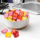 Bulk Fruit Chews Starbrst Candy 2 Pound - Individually Wrapped Assorted Soft & Chewy Taffy Fruity Candy For Party Favors & Pinatas & Treats - Approx
