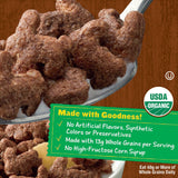Annie's Organic Cereal, Cocoa Bunnies, Oat, Corn, Rice Cereal, 10oz Box