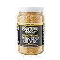 Pork King Good Low Carb Keto Diet Pork Rind Breadcrumbs! Perfect For Ketogenic, Paleo, Gluten-Free, Sugar Free and Bariatric Diets (Original) (Original, 12 Oz Jar)