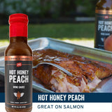PS Seasoning Chicken Wing Sauce 4 Pack - Chicken Wing Sauces Variety Pack - Includes Candied Jalapeno, Pineapple Sriracha, Maple Bourbon, Hot Honey