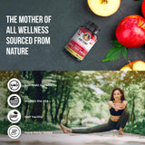 Ancient Bliss Apple Cider Vinegar Organic Capsules with The Mother, Helps Improve Digestion, Unfiltered Vinegar Capsules, 1600MG (120 Capsules)