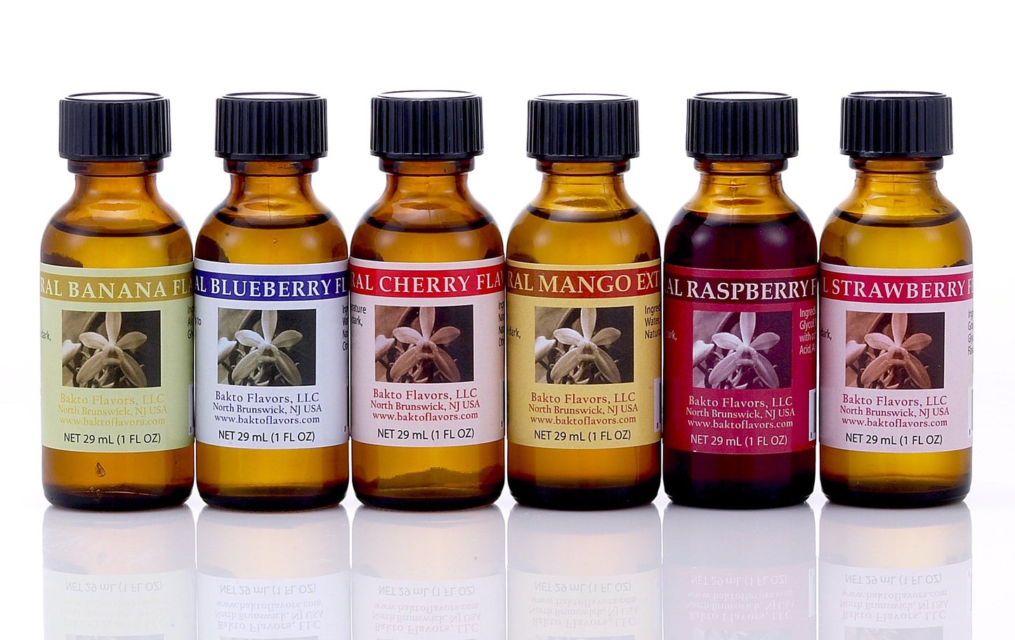 Bakto Flavors Natural Cherry Flavor (1 FL OZ) Pack of 3