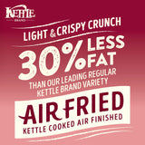 Kettle Brand Potato Chips, Air Fried Himalayan Salt Kettle Chips, 6.5 Oz Bag