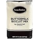 Farmer Brothers Old Fashioned Buttermilk Biscuit Mix, Complete Baking Mix, 5 lb Bag