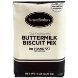 Farmer Brothers Old Fashioned Buttermilk Biscuit Mix, Complete Baking Mix, 5 lb Bag
