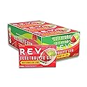 Rev Electrolyte Gum, Watermelon Lime, Sugar-Free with Essential Electrolytes,12 Count