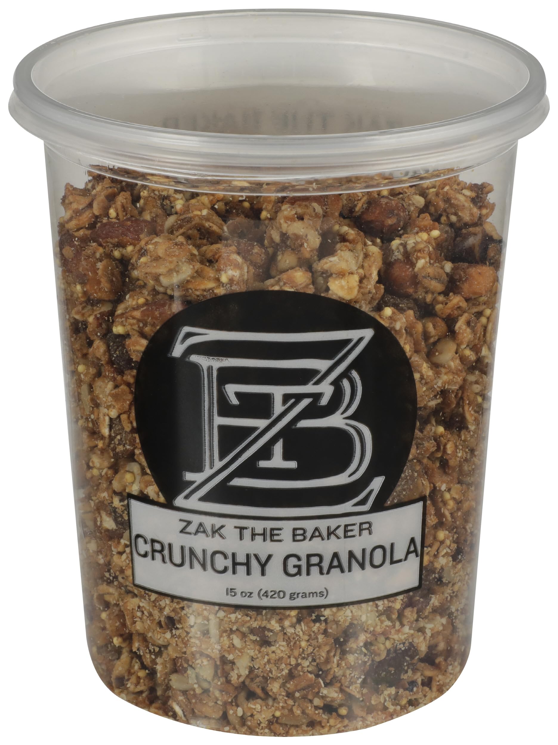 Zak The Baker, Granola Crunchy, 15 Ounce
