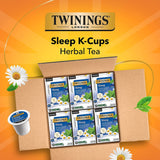 Twinings Sleep Nightly Calm Herbal Tea Single Serve K-Cup Pods for Keurig Brewers, 12 Count Box (Pack of 6)