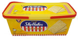 M.Y. San SkyFlakes Crackers Individually Wrapped Garlic Flavor 800g