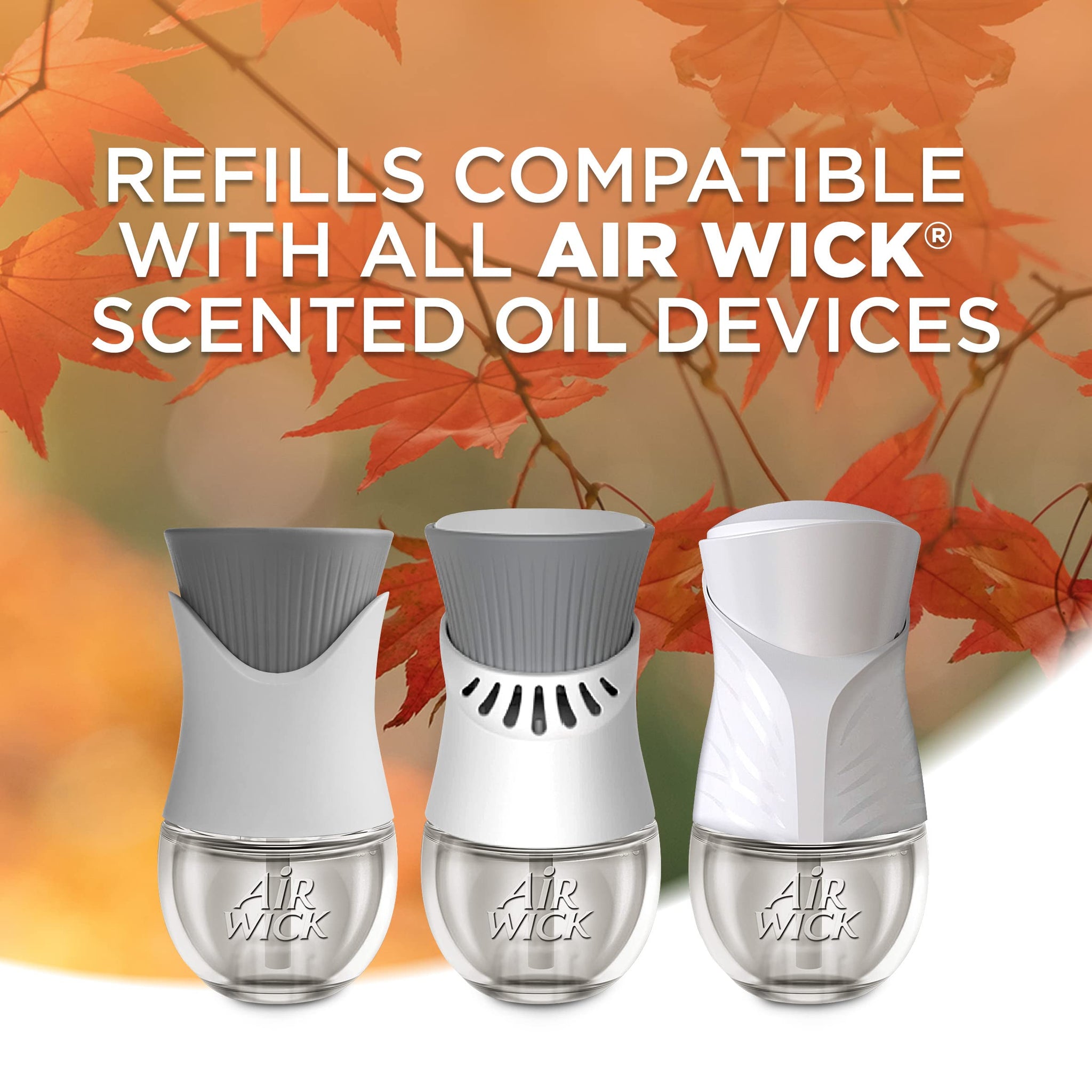 Air Wick Plug in Scented Oil Pumpkin Gadget, Fall Décor, Essential Oils, Air Freshener
