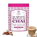 Leely Chai Masala Chai Loose Leaf. Organic Assam Black Tea with whole spices, Small Batch, Authentic Brew or Steep - 8 OZ, 40 Cups