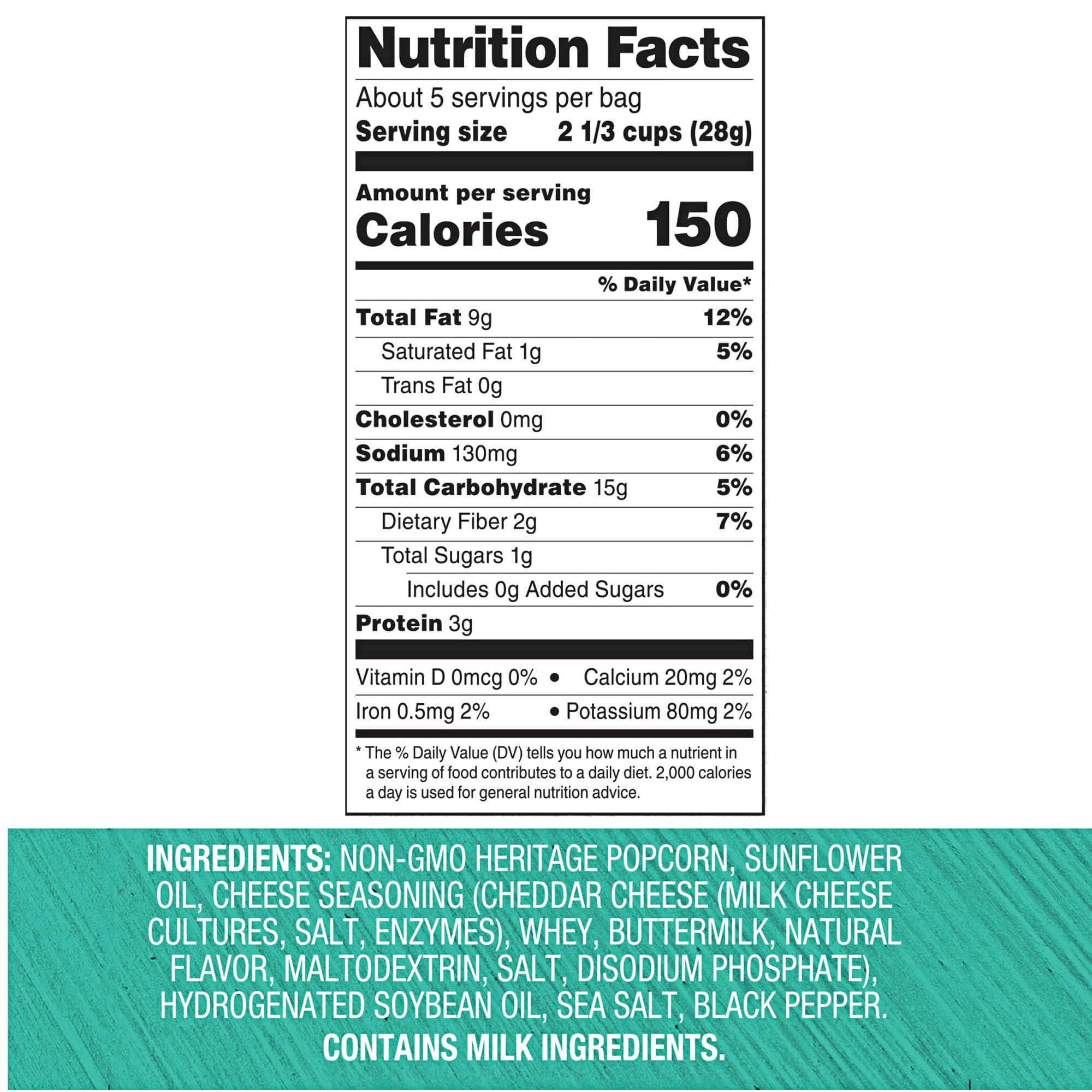 Black Jewell Aged White Cheddar Popped Popcorn, Gourmet Specialty Popcorn, 4.5 Ounces (Pack of 3)