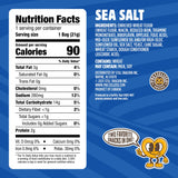 PRETZELIZED Snacks - Pretzel Snack Packs, Classic Sea Salt 0.75 oz Bags (Pack of 24)