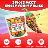 Spice Gum Drops Candy Assorted - jelly candy, Spice Drops, Gumdrop Tree, Spiced Drop Candies, Gumdrops Candies, Spiced Gum Drop, jelly drops-16OZ-1LB