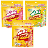 Mini 3 Assorted Flavors Stand Up Pouch Unwrapped, 8 Ounce (Pack of 3), Orignal, Sours & FaveReds