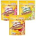 Mini 3 Assorted Flavors Stand Up Pouch Unwrapped, 8 Ounce (Pack of 3), Orignal, Sours & FaveReds