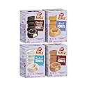 Katz Gluten Free Top 4 Donut Flavors Snack. Powdered, Glazed, Cinnamon, Chocolate Frosted. Free of Dairy, Soy, Tree Nuts and Peanuts, Kosher.