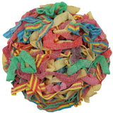 Smarty Stop Sour Every Flavor Mixed Gummy Belts Candy 1 Pound (Blueberry, Apple, Mango, Watermelon, Cherry)