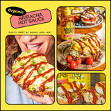 Yellowbird® Organic Sriracha Hot Sauce 19.6 oz. Tabletop Size (Mellow Hot | 1 Bottle | Made w/ Organic Garlic, Dates, & Lime)