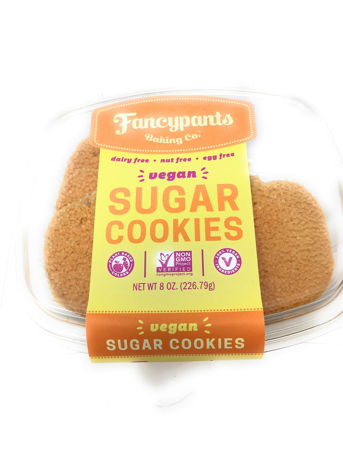 Fancypants Bakery, Cookies Vegan Pumpkin 8 Count, 8 Ounce