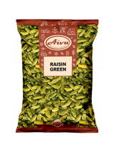 Aiva Green Raisins | Dried Green Grapes | Seedless Dried Fruit for Snacking, Baking, and Cooking - 2 LB
