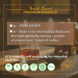 Indian Molasses Rum Flavoring Essence (5 Pack) Liquor Flavor Refill Packets for Bootleg Kits & Barrel Aging, Swish Barrel Extract for Cocktails
