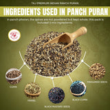 TAJ Premium Indian Panch Puran (5 Spice Blend), (3 Ounce)