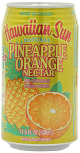 Hawaiian Sun Nectar, Pineapple-Orange, 11.5-Ounce (Pack of 6)