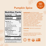 ALOHA Organic Plant Based Protein Bars - Pumpkin Spice, Vegan, Low Sugar, Gluten-Free, Low Carb, Non-GMO, No Stevia, No Erythritol - LIMITED EDITION
