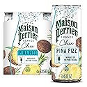 Maison Perrier Chic Pina Fizz, Pineapple and Coconut Flavored Sparkling Beverage, Mocktail, 4PK